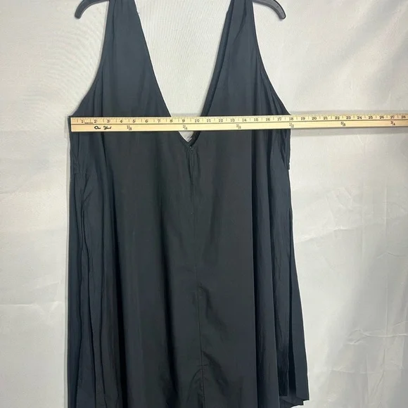 FREE PEOPLE Elegant Black Sleeveless Dress size L brand new w tags - Picture 6 of 12